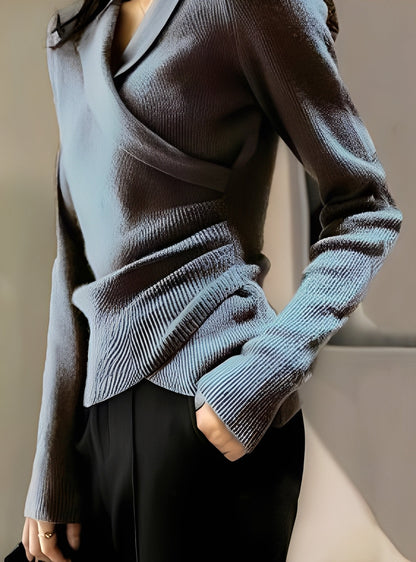 Pull Femme Laine Chaud et Élégant pour Hiver