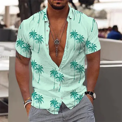 Chemise Homme Manches Courtes Légère et Respirante