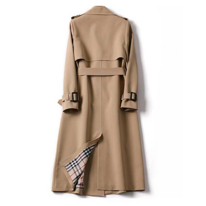 Trenchcoat Femme Classique Hiver avec Ceinture
