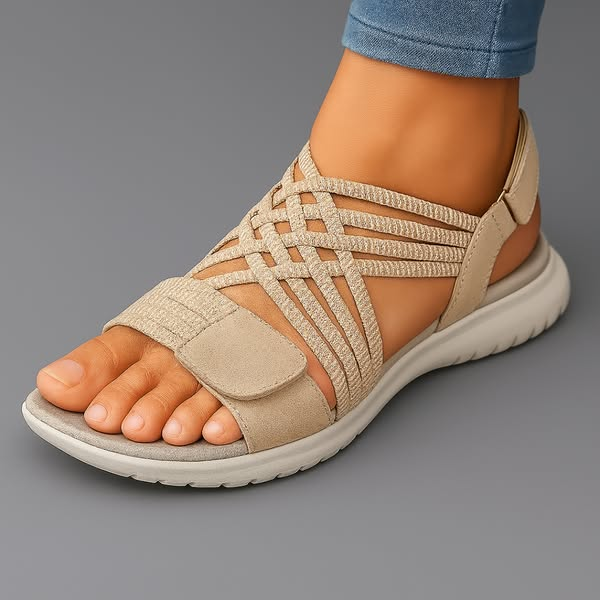 Sandales Femme Orthopédiques Légères Lanières Respirantes
