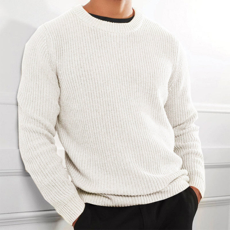 Pull Tricot Chaud et Confortable Homme