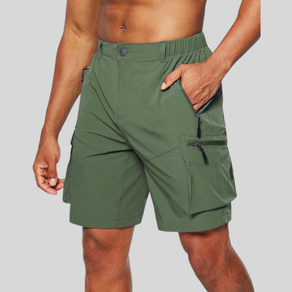 Short de randonnée homme imperméable pour plein air