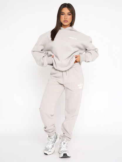 Ensemble Jogging Femme Coton Oversize Sweat à Capuche Pantalon