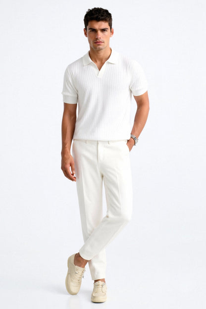 Chemise Polo Homme Manches Courtes Élégante et Classique