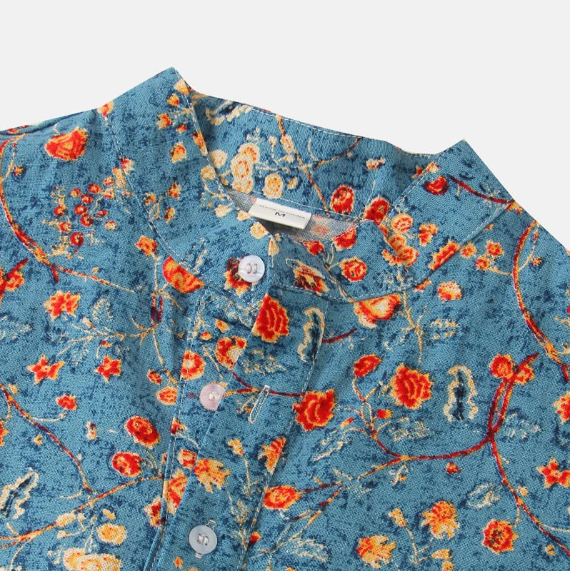 Chemise Homme Décontractée à Manches Courtes Style Unique