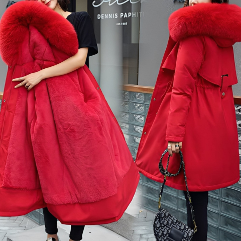 Manteau femme hiver doux et isolant