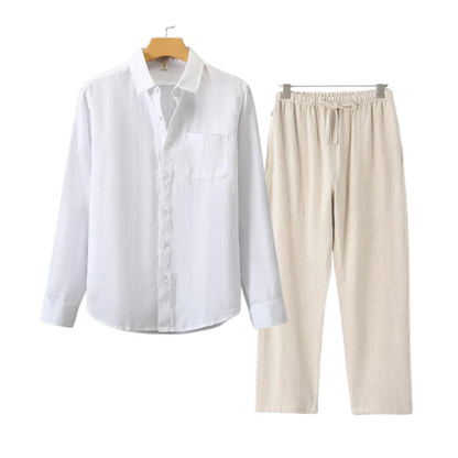 Costume Lin Homme Élégant et Classique