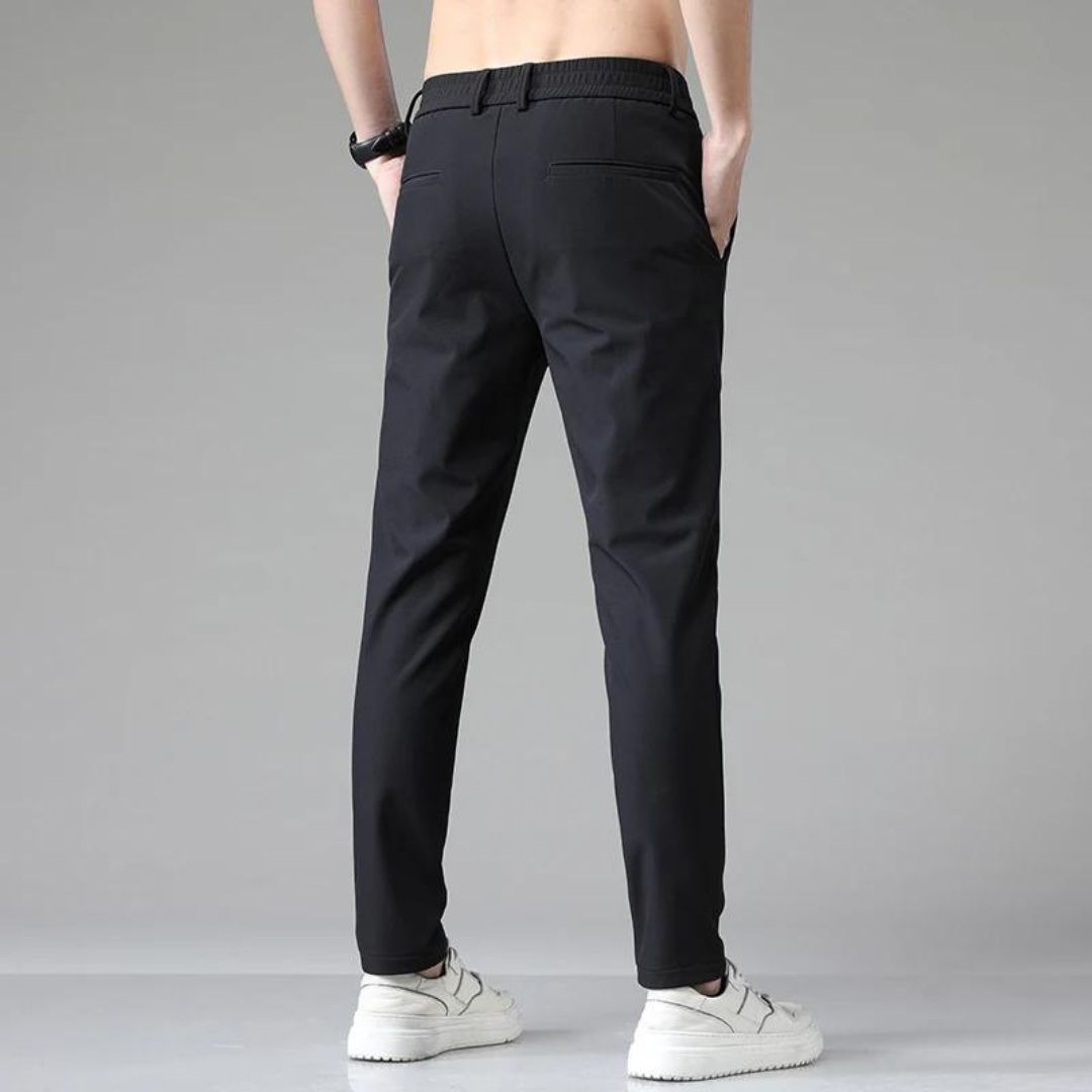 Pantalon Homme Slim Fit Noir
