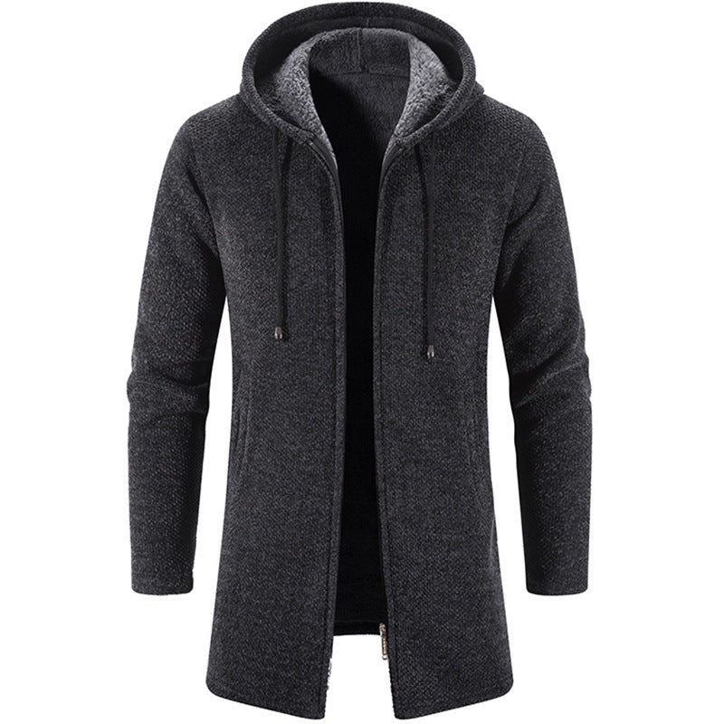 Manteau Hiver Homme Élégant - Veste Polaire Chaud et Confortable