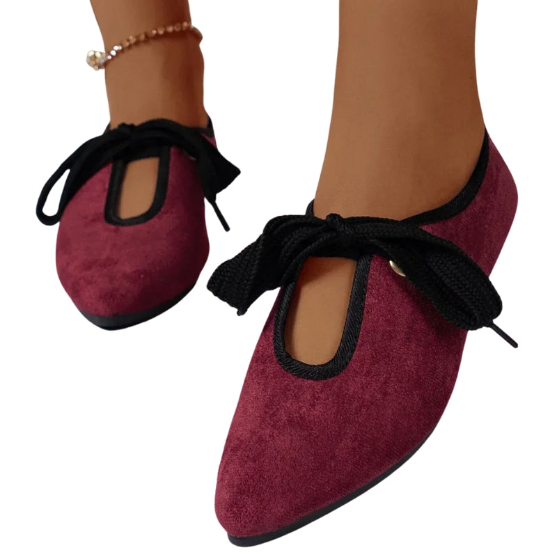 Chaussures Femmes Bout Pointu Noir Élégantes - PanierRoyale