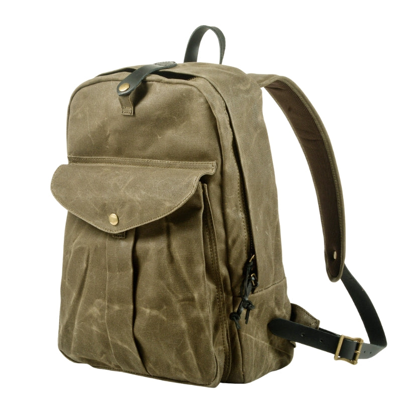 Sac à Dos Grande Capacité avec Bretelles Réglables et Poches Zippées