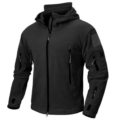 Veste Hiver Élégante avec Capuche et Poches Réglables