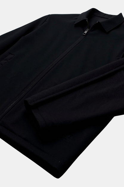 Blouson Homme Noir Élégant