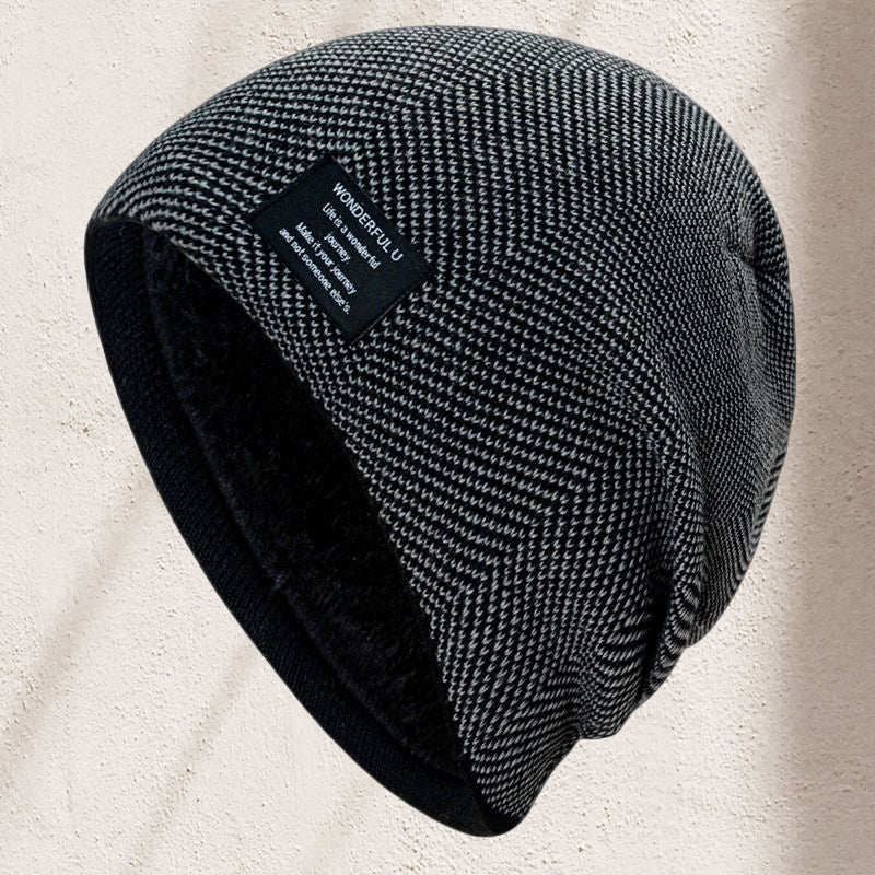 Bonnet Tricoté Chaud et Confortable pour Homme et Femme
