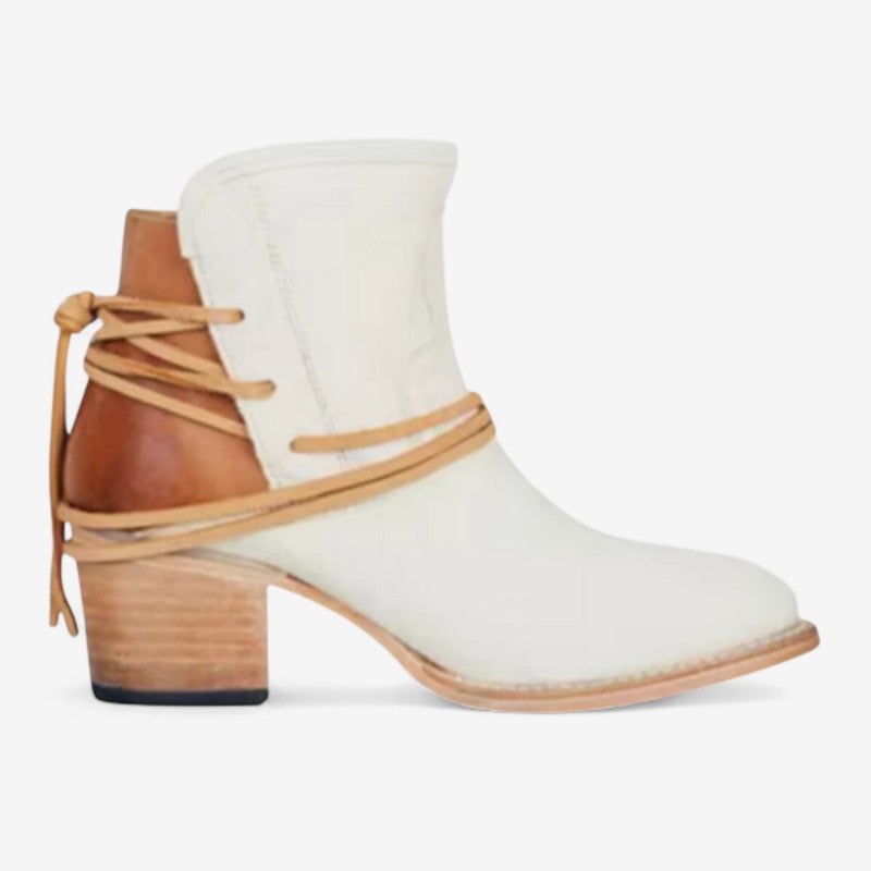 Bottines Femme Haut Talon Bloc Comfort