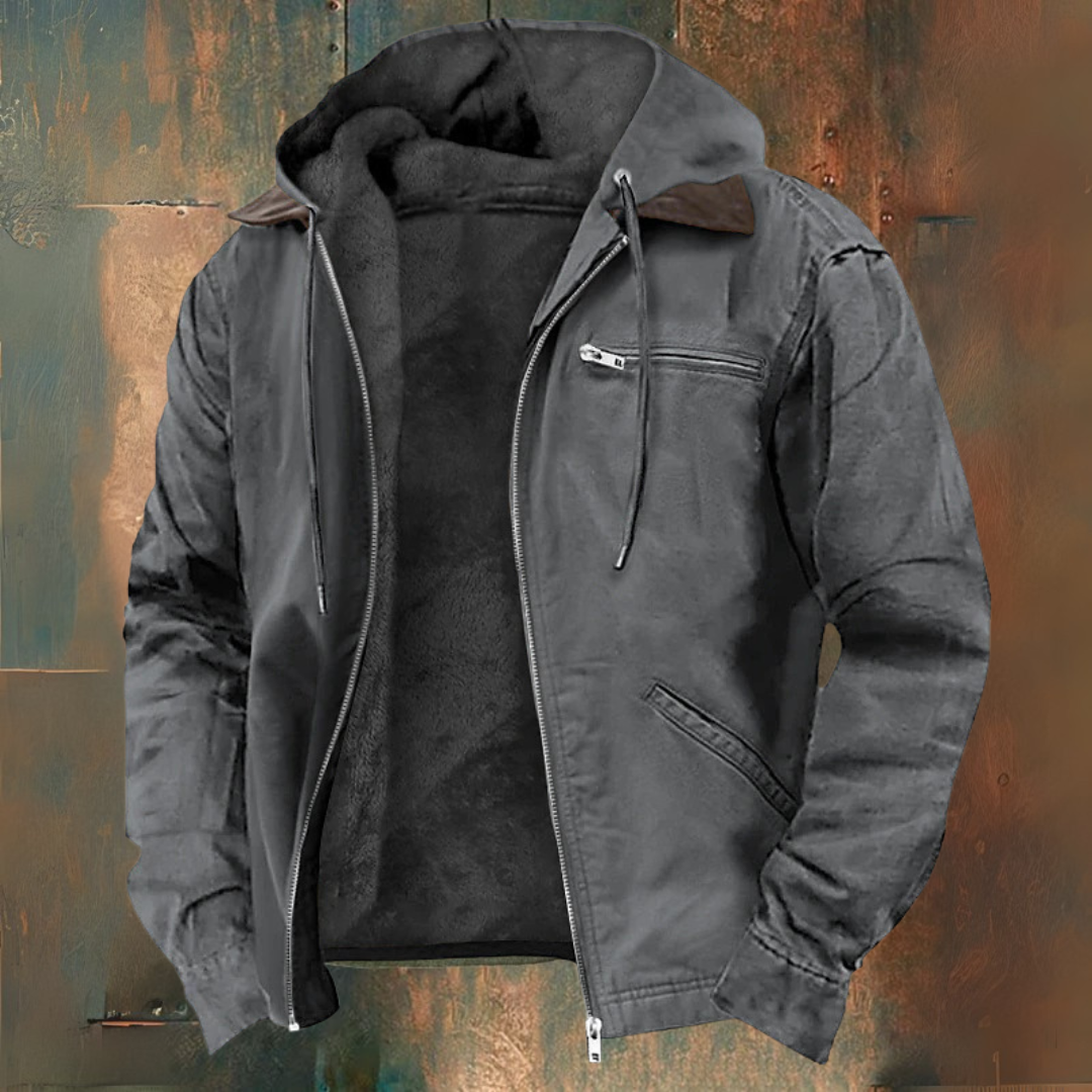 Veste d'Hiver Homme – Parka Légère avec Capuche et Style Outdoor
