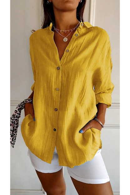 Chemise Femme Manche Courte Élégante et Légère