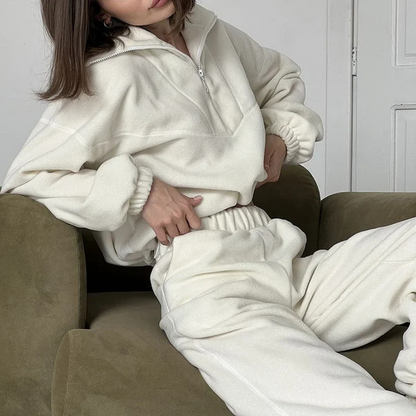 Pull Femme Col Rond Élégant et Chaud