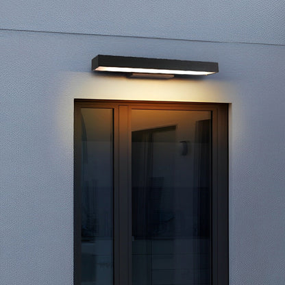 Lampe Murale LED Noir avec Capteur de Mouvement