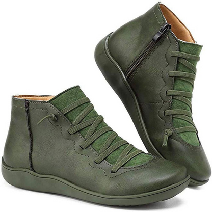 Bottes Cuir Femmes Hiver Élégantes