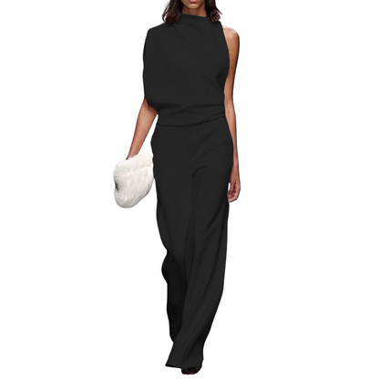 Combinaison Femelle Manches Courtes et Pantalon Large