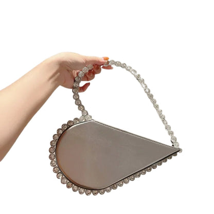 Sac à Main Cœur Brodé Chic Féminin