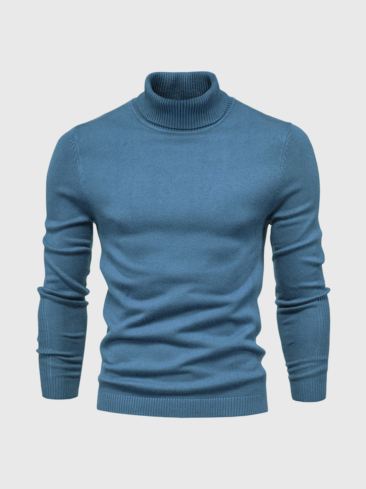 Pull à Col Roulé Homme Lavable