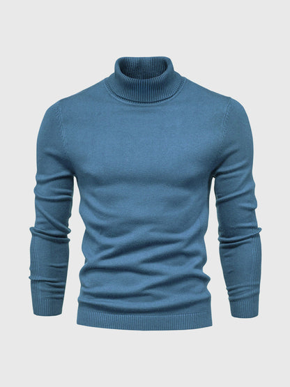Pull à Col Roulé Homme Lavable