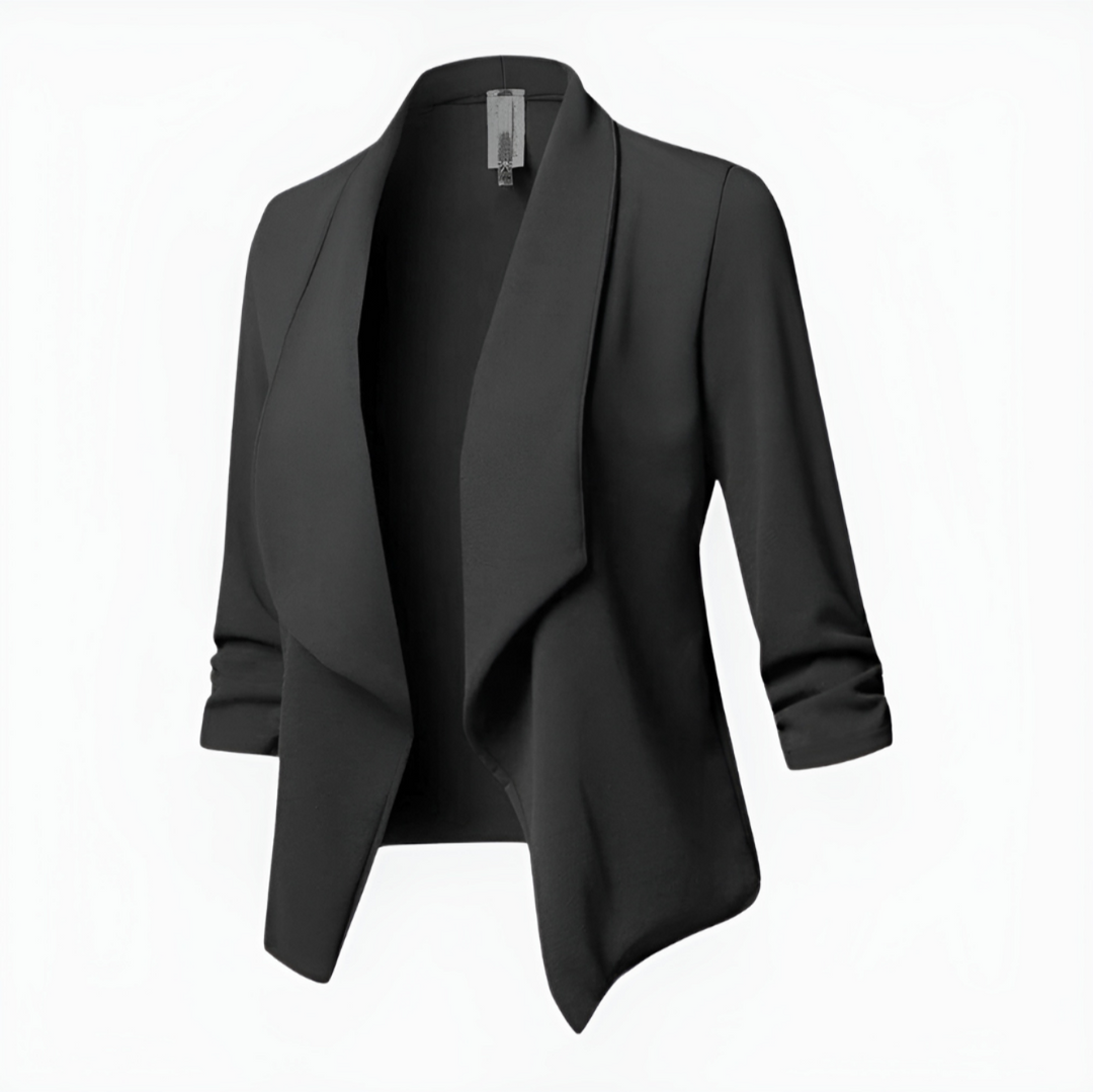 Veston chic en mélange de polyester - vue 4