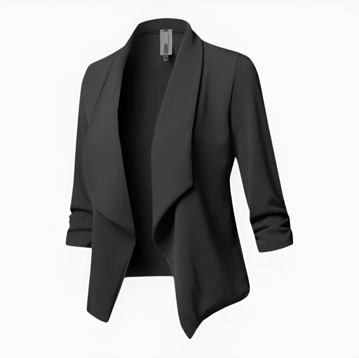Veston chic en mélange de polyester - vue 4