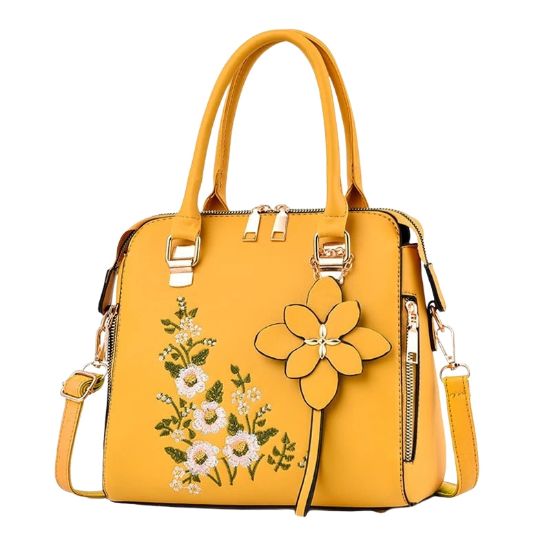 Sac à Main Floral avec Bretelle Réglable