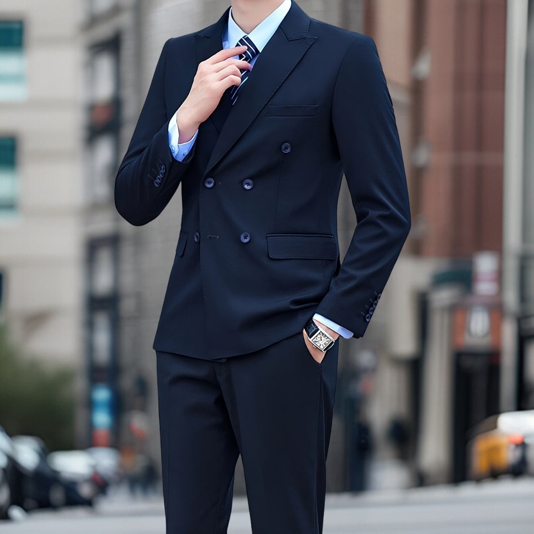 Costume Mariage Homme Slim Fit 2 Pièces Été