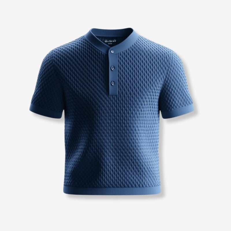 Chemise Homme Slim Fit Manches Courtes à Boutons - PanierRoyale