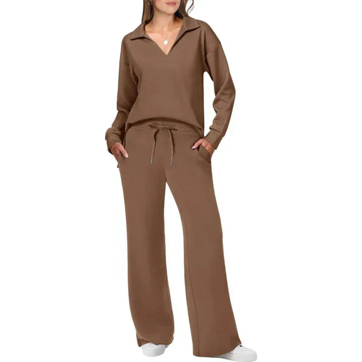 Ensemble Détente 2 Pièces Femme Confortable et Doux