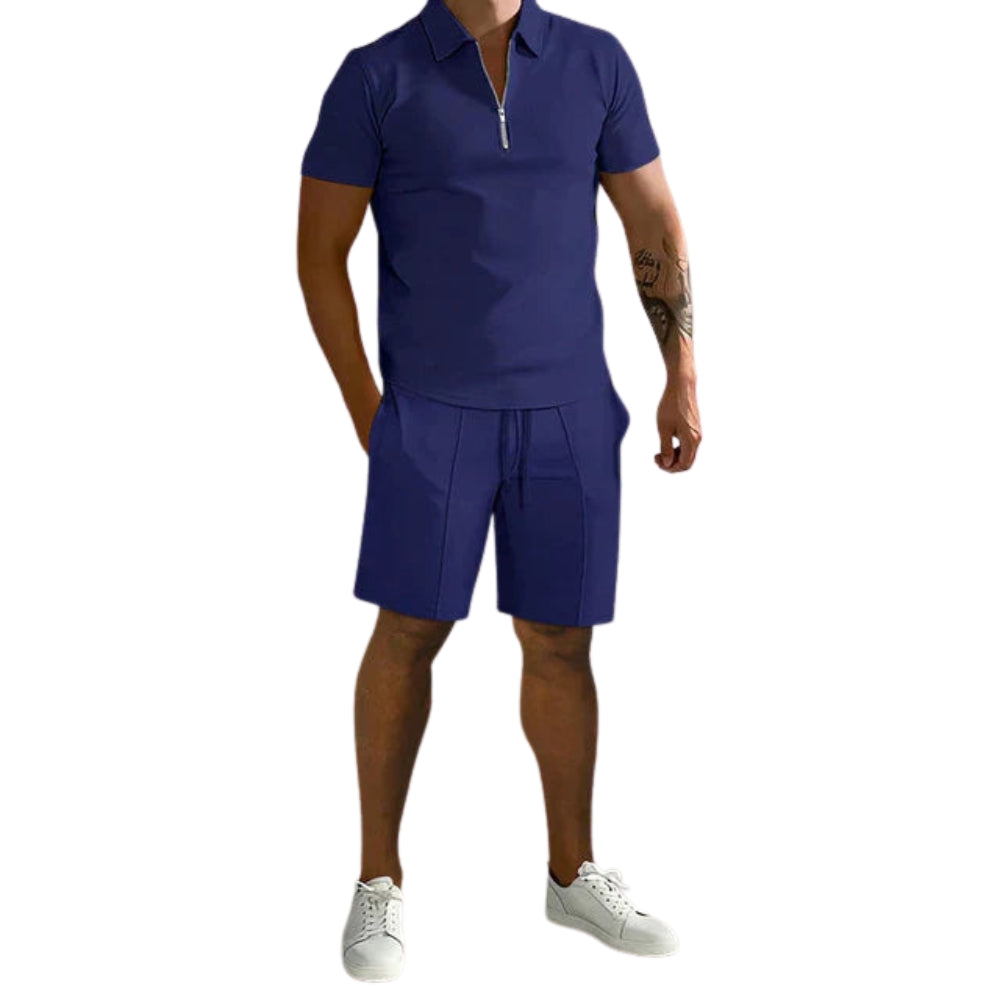 Ensemble décontracté Homme Chemise Légère et Short Sport