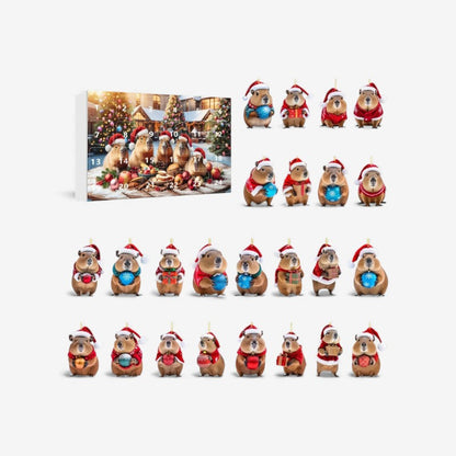 Calendrier de l'Avent Enfant avec 24 Jouets et Surprises