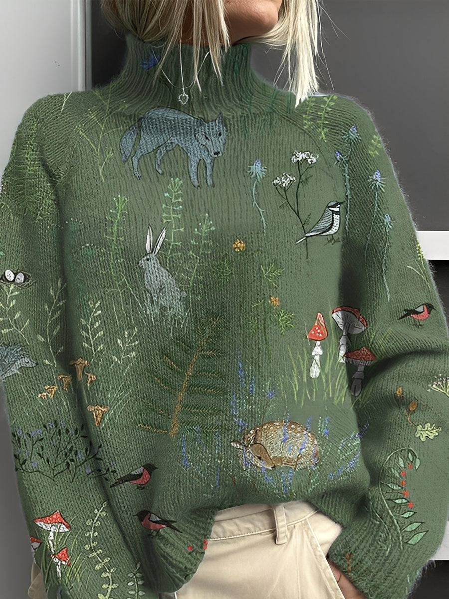 Pull Col Roulé Femme Chic pour Hiver