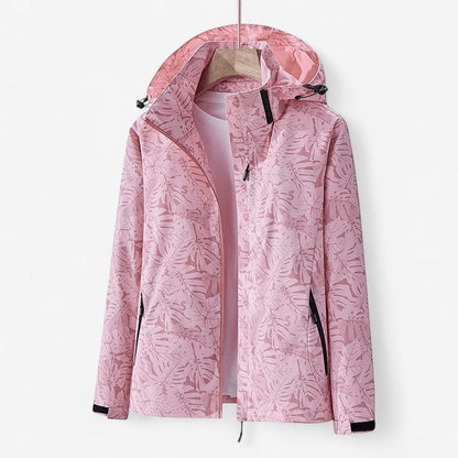 Veste Hiver à Capuche avec Manches Longues et Poches Réglables