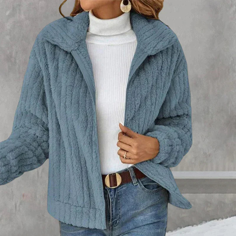 Veste Fleece Femme Douce et Élégante