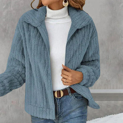 Veste Fleece Femme Douce et Élégante