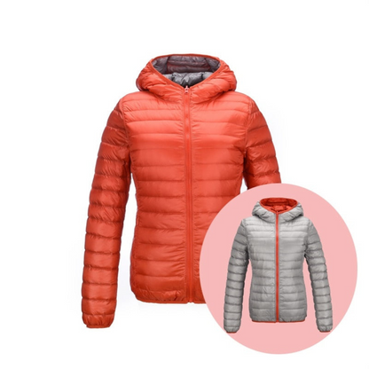 Veste Hiver Réversible Douce et Élégante pour Femme