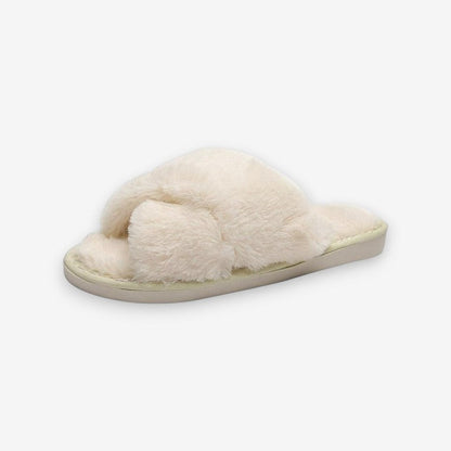 Chaussons Mules à Talons Plats Confortables
