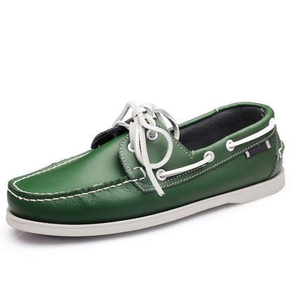 Chaussures Loafer Homme Cuir Ergonomique avec Lacets