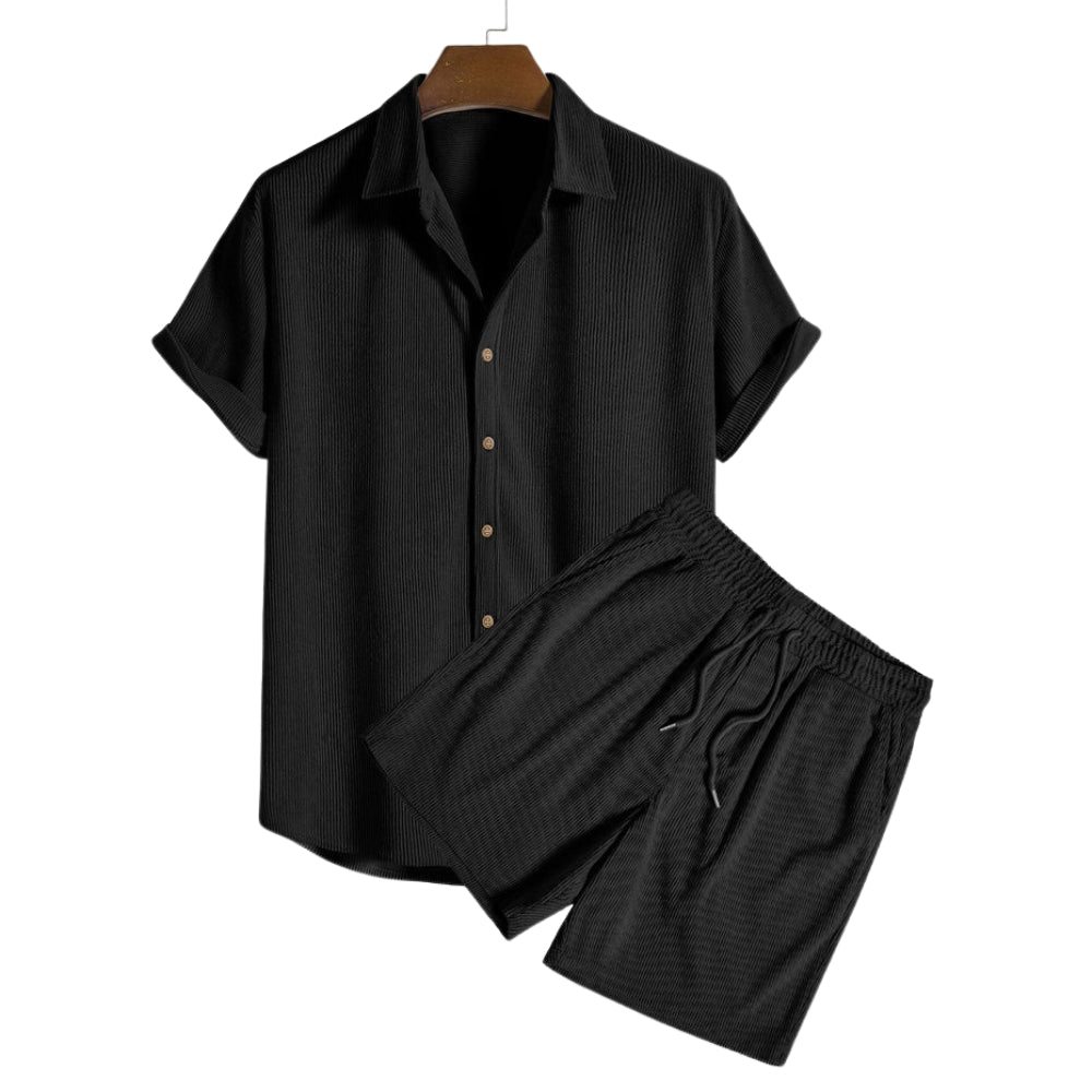 Chemise et Pantalon Linéaire pour Homme Été