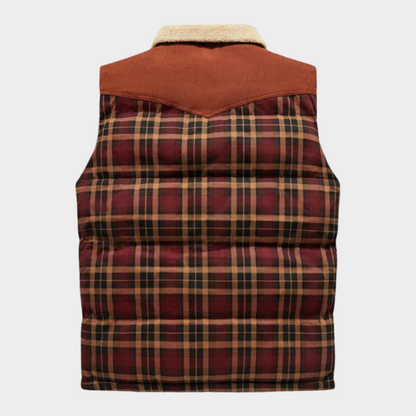 Gilet Homme Hiver Élégant et Chaud