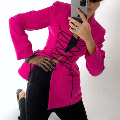 Veste femme chic manche longue hiver