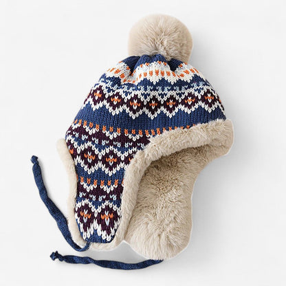 Bonnet Ski Étanche et Doux pour Hiver