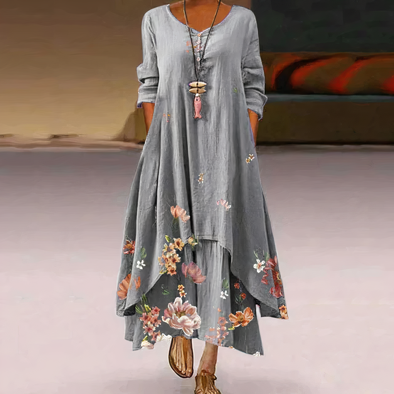 Robe Femme Coton Biologique Élégante et Douce
