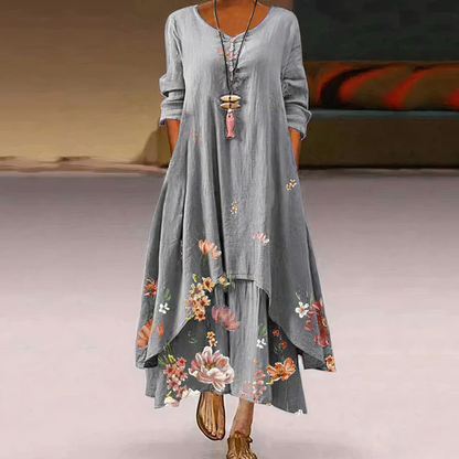 FleurElegance™ – Robe Femme Longue Élégante Pour Toutes Occasions-5
