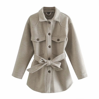 Veste Femme Longue Polaire Chic Hivernale